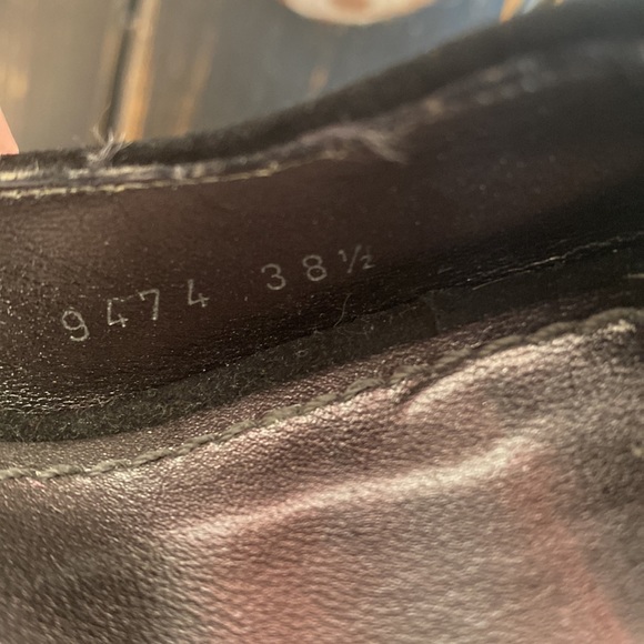 Dolce & Gabbana Two Tone Leopard Print Calf Hair & Suede Leather Peep Toe Pumps - Picture 7 of 14